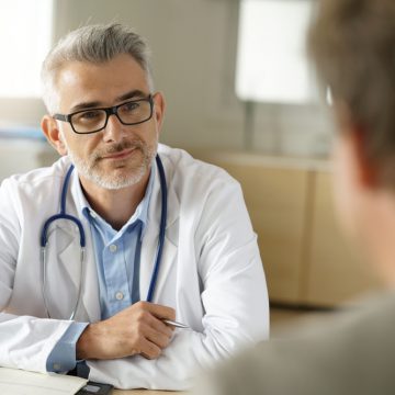 Patient talking to their doctor about mold biotoxin illness