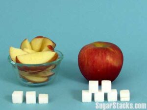 Apple sugar stacks